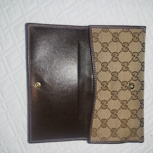 Gucci Britt GG Canvas Continental Long Wallet - Picture 5 of 12